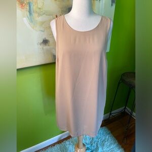 Sheath dress fully lined